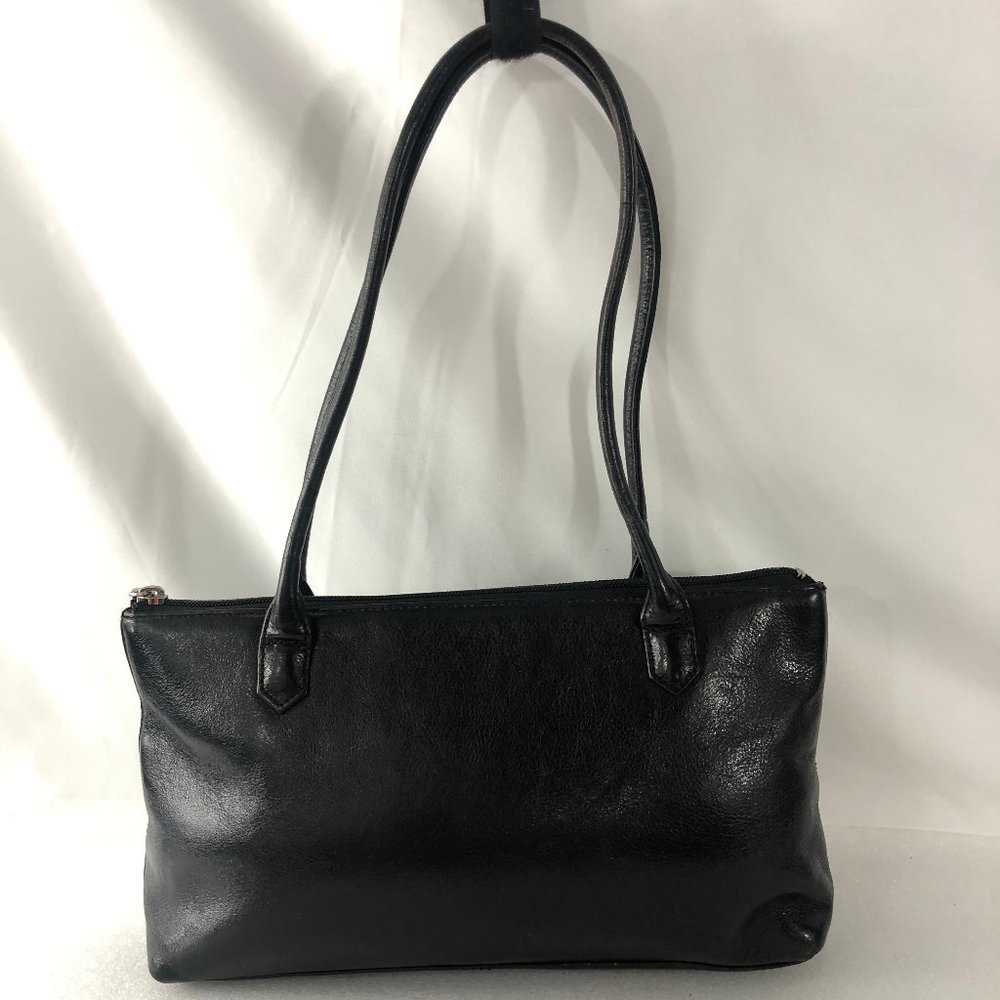 Hobo International Black Leather Double Straps Bag - Picture 3 of 9